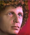 Cartoon: Tom Baker 2 (small) by Cartoonfix tagged tom,baker,actor,comedian,doctor,who