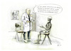 Cartoon: Der optimierte Patient (small) by jakpet tagged gesundheitssystem,arzt,patient,alter,krankheit,vorsorge,blutdruck,cholesterin,gesundheit,überversorgung