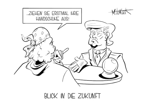 Blick in die Zukunft