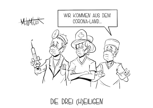 Cartoon: Die drei Eiligen (medium) by Mirco Tomicek tagged heilige,drei,könige,advent,weihnachten,stern,sternsingen,singen,sternsinger,sterndeuter,krippe,impfstoff,impfplan,impfung,impfungen,impfstart,impfe,medizin,ärzte,arzt,mediziner,risikogruppe,risiko,corona,covid19,virus,bekämpfung,verschärfung,cartoon,karikatur,pressekarikatur,mirco,tomicek,heilige,drei,könige,advent,weihnachten,stern,sternsingen,singen,sternsinger,sterndeuter,krippe,impfstoff,impfplan,impfung,impfungen,impfstart,impfe,medizin,ärzte,arzt,mediziner,risikogruppe,risiko,corona,covid19,virus,bekämpfung,verschärfung,cartoon,karikatur,pressekarikatur,mirco,tomicek