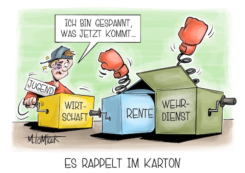 Es rappelt im Karton