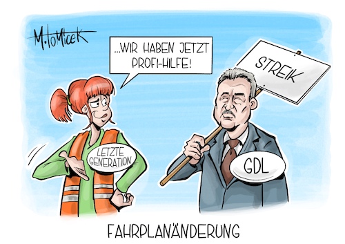 Fahrplanänderung