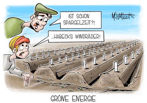 Cartoon: Grüne Energie (medium) by Mirco Tomicek tagged windkraft,ausbau,windrad,windräder,windkraftgipfel,gipfel,rober,habeck,wirtschaftsminister,grüne,energie,erneuerbar,strom,energiegewinnung,planung,spargel,umwelt,natur,cartoon,karikatur,pressekarikatur,mirco,tomicek,windkraft,ausbau,windrad,windräder,windkraftgipfel,gipfel,rober,habeck,wirtschaftsminister,grüne,energie,erneuerbar,strom,energiegewinnung,planung,spargel,umwelt,natur,cartoon,karikatur,pressekarikatur,mirco,tomicek