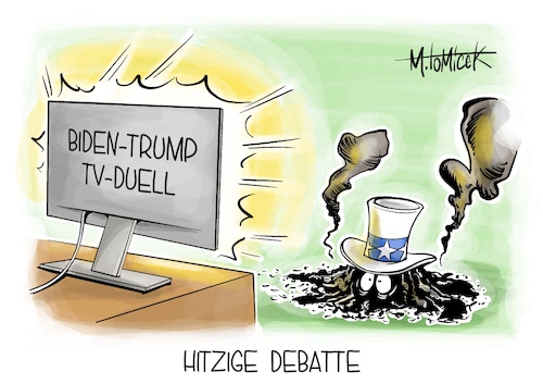 Hitzige Debatte