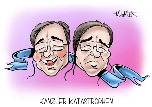 Cartoon: Kanzler-Katastrophen (medium) by Mirco Tomicek tagged union,cdu,armin,laschet,lachen,lacht,steinmeier,rede,krisengebiet,flut,hochwasser,starkregen,wasser,wassermassen,aufräumarbeiten,kanzlerkandidat,kanzleramt,kandidat,wahlkampf,wahl,gummistiefel,cartoon,karikatur,pressekarikatur,mirco,tomicek,union,cdu,armin,laschet,lachen,lacht,steinmeier,rede,krisengebiet,flut,hochwasser,starkregen,wasser,wassermassen,aufräumarbeiten,kanzlerkandidat,kanzleramt,kandidat,wahlkampf,wahl,gummistiefel,cartoon,karikatur,pressekarikatur,mirco,tomicek