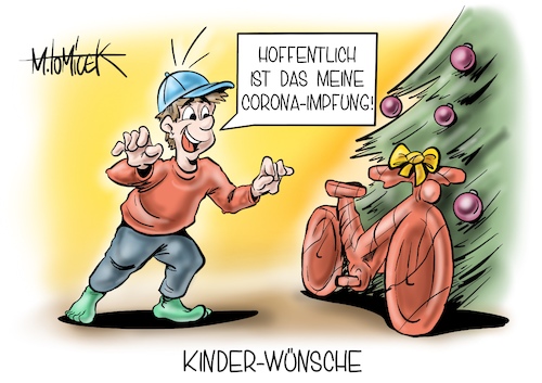 Cartoon: Kinder-Wünsche (medium) by Mirco Tomicek tagged kinder,kinderimpfstoff,corona,impfung,impfungen,kinderimpfstoffe,nrw,nordrhein,westfalen,geimpft,geimpfte,impfstoff,impfstoffe,weihnachten,weihnachtsgeschenk,geschenk,weihnachtsbaum,wunschzettel,cartoon,karikatur,pressekarikatur,mirco,tomicek,kinder,kinderimpfstoff,corona,impfung,impfungen,kinderimpfstoffe,nrw,nordrhein,westfalen,geimpft,geimpfte,impfstoff,impfstoffe,weihnachten,weihnachtsgeschenk,geschenk,weihnachtsbaum,wunschzettel,cartoon,karikatur,pressekarikatur,mirco,tomicek