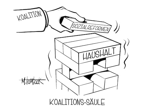 Koalitions-Säule