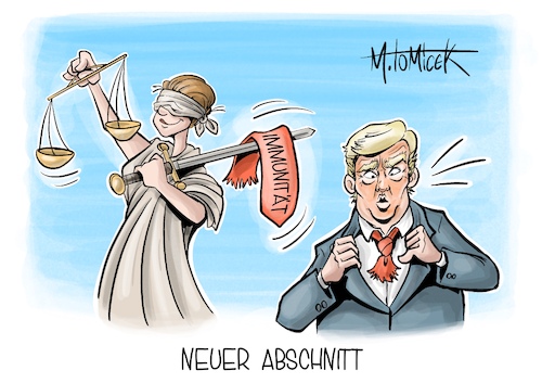 Cartoon: Neuer Abschnitt (medium) by Mirco Tomicek tagged donald,trump,klatsche,ex,präsident,immunität,usa,amerika,präsidentschaftswahl,supreme,court,krawatte,altweiber,karneval,karikatur,cartoon,pressekarikatur,mirco,tomicek,donald,trump,klatsche,ex,präsident,immunität,usa,amerika,präsidentschaftswahl,supreme,court,krawatte,altweiber,karneval,karikatur,cartoon,pressekarikatur,mirco,tomicek