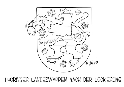 Neues Thüringer Landeswappen