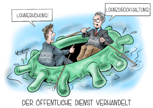 Öffentliche Dienst verhandelt