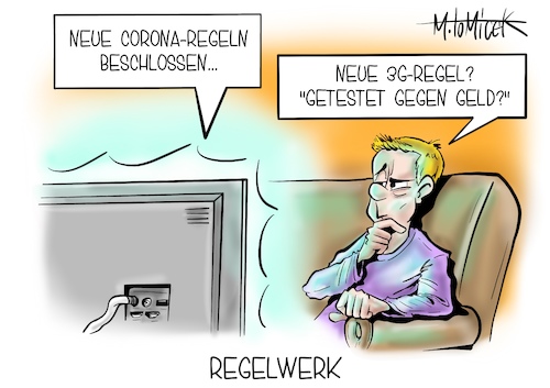 Cartoon: Regelwerk (medium) by Mirco Tomicek tagged ende,kostenloser,tests,test,coronatest,testen,getestet,corona,schnelltest,selbsttest,kosten,preis,bezahlen,geld,regel,regeln,entwurf,entwürfe,beschluss,beschlussvorlage,vorlage,vorlagen,beschlussvorlagen,diskussion,bund,und,länder,mpk,ministerpräsidentenkonferenz,oktober,veranstaltung,hotels,virus,inzidenz,eindämmung,geimpft,genesen,cartoon,karikatur,pressekarikatur,mirco,tomicek,ende,kostenloser,tests,test,coronatest,testen,getestet,corona,schnelltest,selbsttest,kosten,preis,bezahlen,geld,regel,regeln,entwurf,entwürfe,beschluss,beschlussvorlage,vorlage,vorlagen,beschlussvorlagen,diskussion,bund,und,länder,mpk,ministerpräsidentenkonferenz,oktober,veranstaltung,hotels,virus,inzidenz,eindämmung,geimpft,genesen,cartoon,karikatur,pressekarikatur,mirco,tomicek