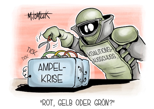 Cartoon: Rot Gelb oder Grün? (medium) by Mirco Tomicek tagged spd,grüne,fdp,koalition,ampel,ampelkoalition,ampelregierung,regierung,koalitionsausschuss,ausschuss,streit,ampelstreit,karikatur,pressekarikatur,cartoon,mirco,tomicek,spd,grüne,fdp,koalition,ampel,ampelkoalition,ampelregierung,regierung,koalitionsausschuss,ausschuss,streit,ampelstreit,karikatur,pressekarikatur,cartoon,mirco,tomicek