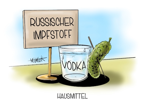 Cartoon: Russisches Hausmittel (medium) by Mirco Tomicek tagged corona,impfstoff,russland,russisch,putin,covid19,virus,gesundheit,mittel,arzt,spritze,immunität,impfmittel,hausmittel,vodka,gürkchen,shot,gegenmittel,test,karikatur,cartoon,mirco,tomicek,corona,impfstoff,russland,russisch,putin,covid19,virus,gesundheit,mittel,arzt,spritze,immunität,impfmittel,hausmittel,vodka,gürkchen,shot,gegenmittel,test,karikatur,cartoon,mirco,tomicek