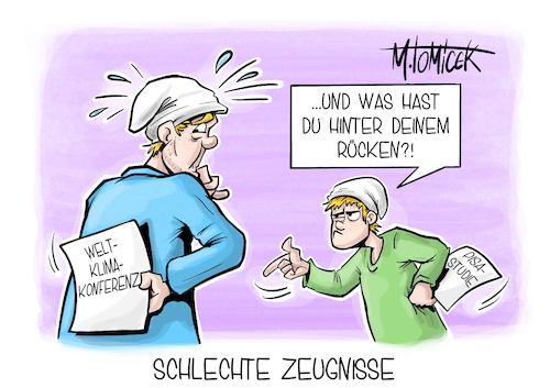 Cartoon: Schlechte Zeugnisse (medium) by Mirco Tomicek tagged pisa,studie,schule,schulen,schüler,lehrer,bildung,weltklimakonferenz,weltklima,konferenz,dubai,cop,28,klima,klimaschutz,klimakrise,cartoon,karikatur,pressekarikatur,mirco,tomicek,pisa,studie,schule,schulen,schüler,lehrer,bildung,weltklimakonferenz,weltklima,konferenz,dubai,cop,28,klima,klimaschutz,klimakrise,cartoon,karikatur,pressekarikatur,mirco,tomicek