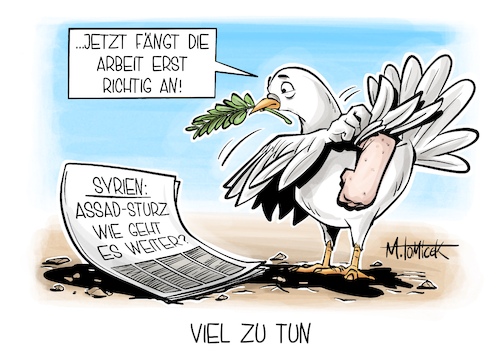 Viel zu tun