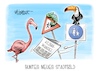 Buntes neues Stadtbild