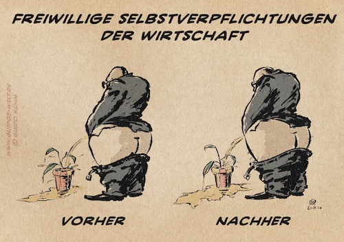 Cartoon: Langzeitstudien (medium) by Guido Kuehn tagged wirtschaft,politik,klöckner,wirtschaft,politik,klöckner