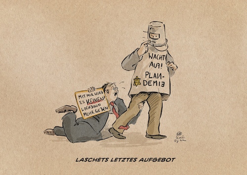 Cartoon: Laschets letzter Lockdown (medium) by Guido Kuehn tagged laschet,cdu,csu,union,btw2021,lockdown,bild,wahl,corona,laschet,cdu,csu,union,btw2021,lockdown,bild,wahl,corona