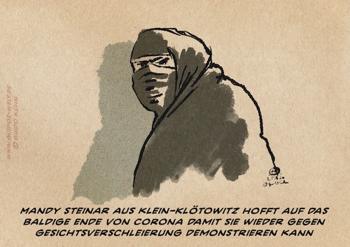 Cartoon: Mandy Steinar (medium) by Guido Kuehn tagged rassismus,ostdeutschland,nazis,neinazis,rechtsradikale,fremdenfeindlich,rassismus,ostdeutschland,nazis,neinazis,rechtsradikale,fremdenfeindlich