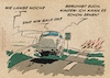 Cartoon: Wir sind bald da. (small) by Guido Kuehn tagged klima,katastrophe