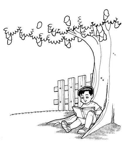 Cartoon: reading (medium) by jayson arellano tagged reading