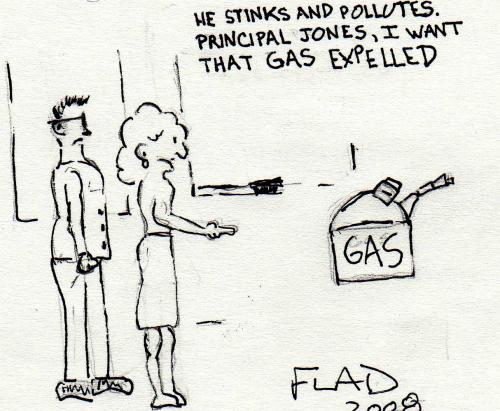 Cartoon: Discipline (medium) by dogbreath tagged gas