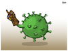 Cartoon: CoronaTHANOS (small) by miguelmorales tagged coronavirus,thanos,death,mortality,rate,marvel,pandemic,covid19,world