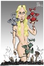 Cartoon: Game of Frowns (small) by campbell tagged game,of,thrones,dragons,fantasy,television,targaryen