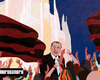 Cartoon: Berlusconi beaten at home (small) by nerosunero tagged berlusconi,italy,milan,violence,protests