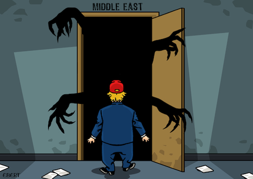 Cartoon: Epic chaos (medium) by Enrico Bertuccioli tagged trump,donaldtrump,iran,usairanwar,middleeast,middleeastcrisis,religion,religiousextremism,religiouswar,epicfury,chaos,politicalchaos,political,politicalcartoons,politicalcartoon,editorialcartoons,editorialcartoon,trump,donaldtrump,iran,usairanwar,middleeast,middleeastcrisis,religion,religiousextremism,religiouswar,epicfury,chaos,politicalchaos,political,politicalcartoons,politicalcartoon,editorialcartoons,editorialcartoon