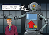 Cartoon: Fired by AI! (small) by Enrico Bertuccioli tagged ai,artificialintelligence,work,workers,job,substitution,workersreplacement,robots,technology,progress,technologicalprogress,technologicalrevolution,devolution,bigdata,business,economy,money,environment,energy,consumption,energyconsumption,greed,corporategreed,power,control,aicontrol,political,politicalcartoon,politicalcartoons,editorialcartoon,editorialcartoons