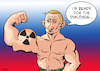 Cartoon: Putin open to dialogue? (small) by Enrico Bertuccioli tagged putin,vladimirputin,war,nuclearwar,worldwar,ukraine,bombing,dialogue,peace,ceasefire,political,politicalcartoon,editorialcartoon