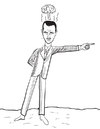 Cartoon: command to attack (small) by caminante tagged bashar,al,assad