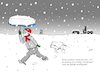 Cartoon: White Christmas (small) by Birtoon tagged schnee,weihnacht