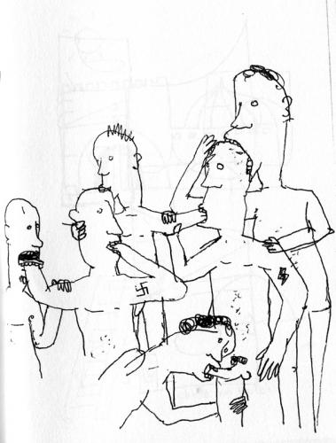 Cartoon: rrrrh (medium) by marto tagged men,marto,scribble,french,drawing