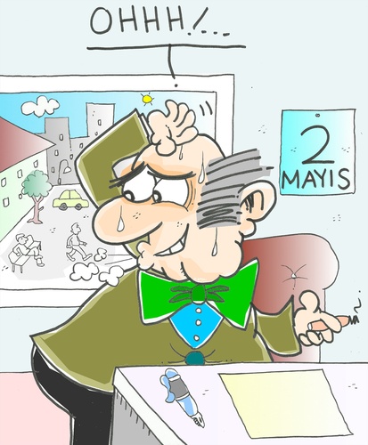 Cartoon: 2 May (medium) by yasar kemal turan tagged may