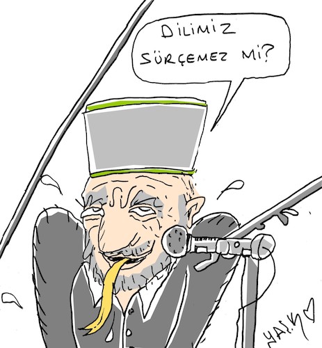 Cartoon: bigot (medium) by yasar kemal turan tagged bigot