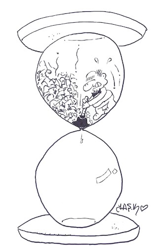 Cartoon: cloaca (medium) by yasar kemal turan tagged cloaca