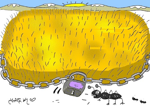 Cartoon: completely (medium) by yasar kemal turan tagged completely