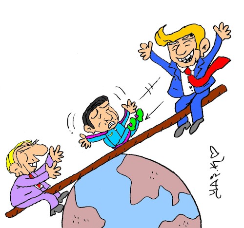 Cartoon: conspiracy (medium) by yasar kemal turan tagged conspiracy