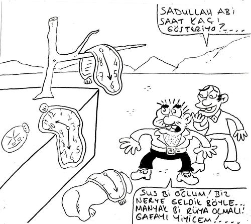 Cartoon: dali (medium) by yasar kemal turan tagged dali