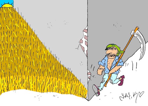 Cartoon: endless (medium) by yasar kemal turan tagged endless