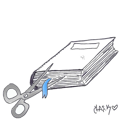 Cartoon: enemy (medium) by yasar kemal turan tagged enemy,scissors