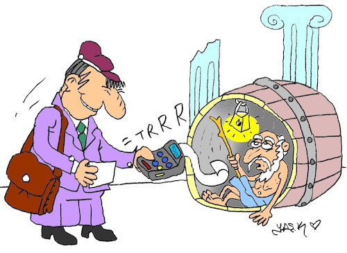 Cartoon: energy (medium) by yasar kemal turan tagged energy