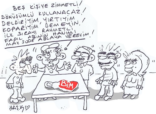 Cartoon: expensive sachet (medium) by yasar kemal turan tagged expensive,sachet