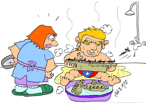 Cartoon: expensive wars (medium) by yasar kemal turan tagged expensive,wars