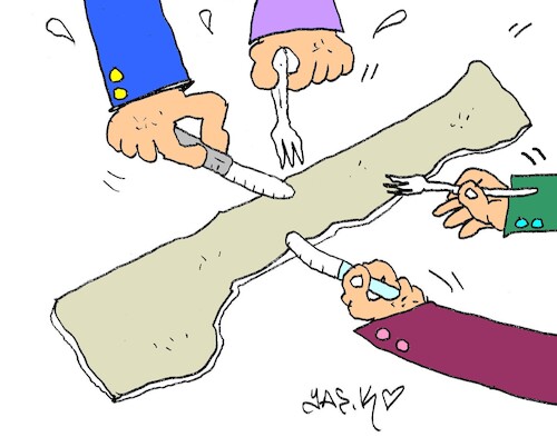 Cartoon: Gazze (medium) by yasar kemal turan tagged gazze