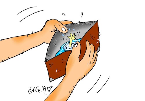 Cartoon: Hormuz (medium) by yasar kemal turan tagged hormuz