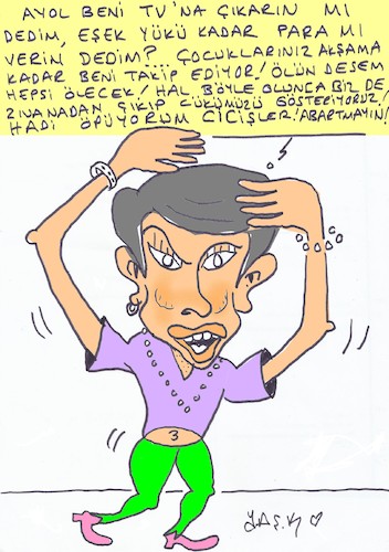 Cartoon: Keremcan (medium) by yasar kemal turan tagged keremcan