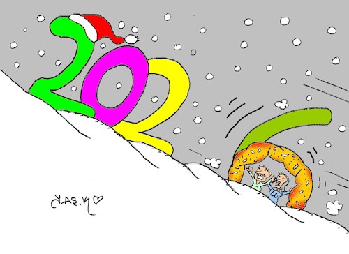 Cartoon: last carriage (medium) by yasar kemal turan tagged last,carriage